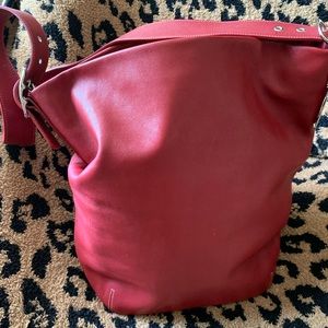 Coach leather duffle sac. No. H2s-9151